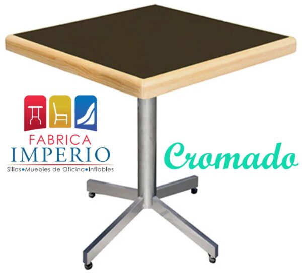 Mesa Cuadrada Emboquillada