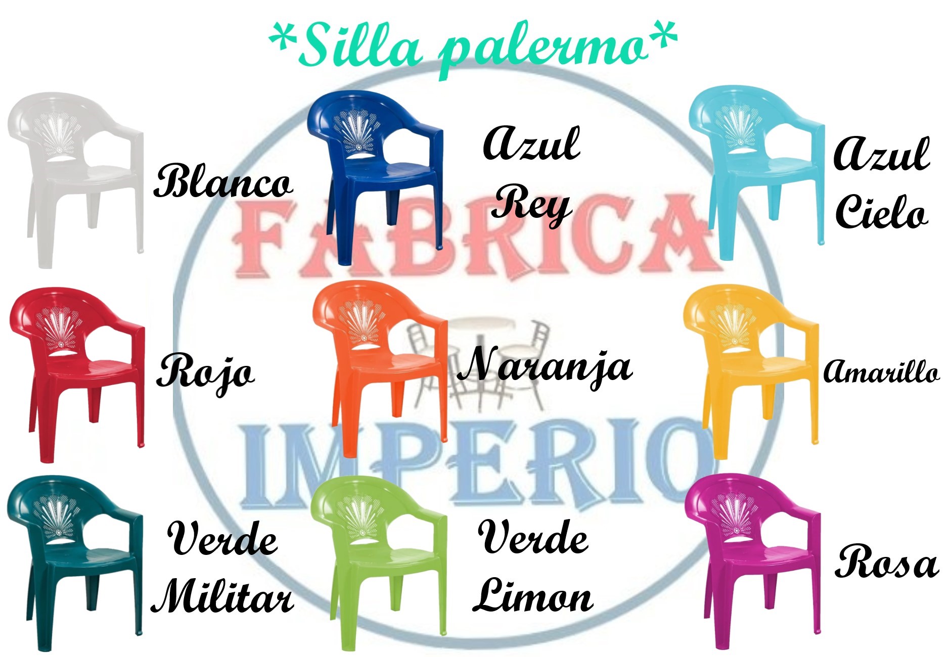 Silla Plástica Palermo