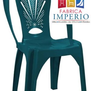 Silla Plástica Pavo Real Sin Codera