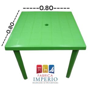 Alternative view of Mesa Quitapón Cuadrada 0.80m