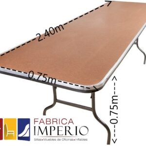 Tablón Fibracel Rectangular 2.40m x 0.75m