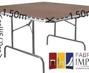 Tablón Fibracel Cuadrado 1.50m x 1.50m