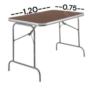 Alternative view of Tablón Fibracel Rectangular 1.20m x 0.75m