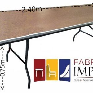 Tablón Fibracel Rectangular 2.40m x 0.50m