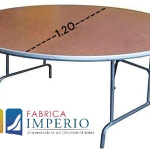 Alternative view of Tablón Fibracel Redondo de 1.20m