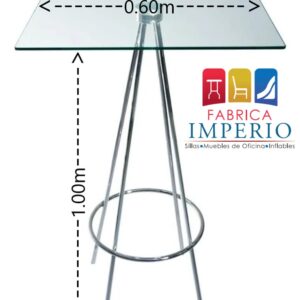 MESA CUADRADA DE 0.60x0.60M